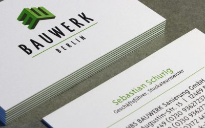 Multiloft Visitenkarte mit Reliefdruck