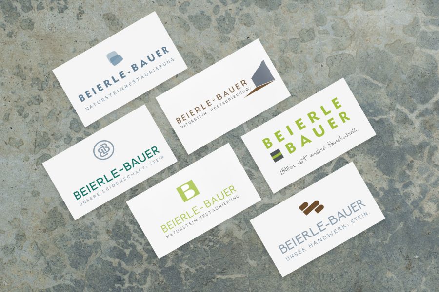 Gestaltung und Entwicklung eines Logos für Beierle-Bauer